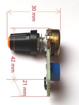 Microscope LED dimmer