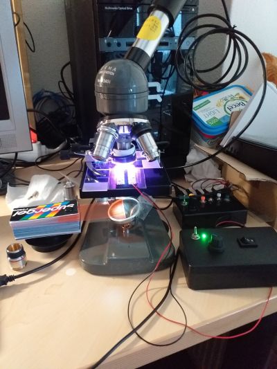 Voorbeeld microscoop